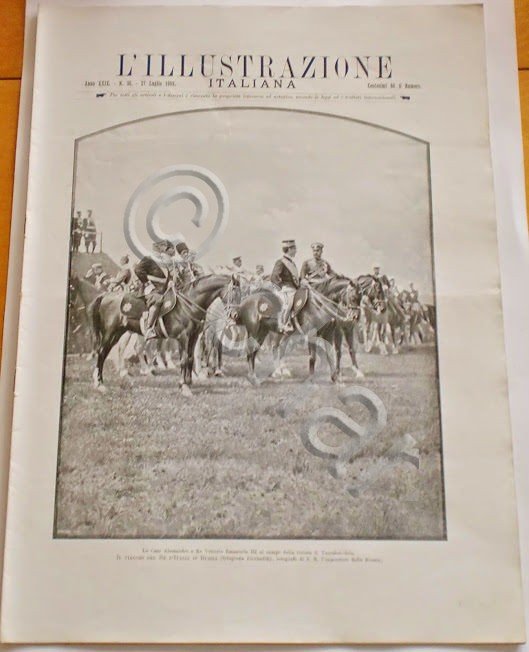 L'illustrazione Italiana - Viaggio Re d'Italia in Russia - N° …