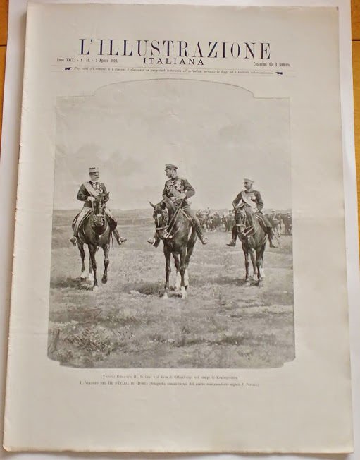 L'illustrazione Italiana - Viaggio Re d'Italia in Russia - N° 31 - Agosto 1902