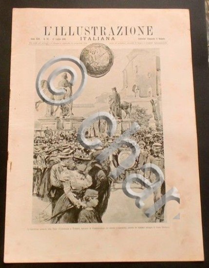 L'illustrazione Italiana - Vincitori romani Tiro Nazionale - N° 29 …