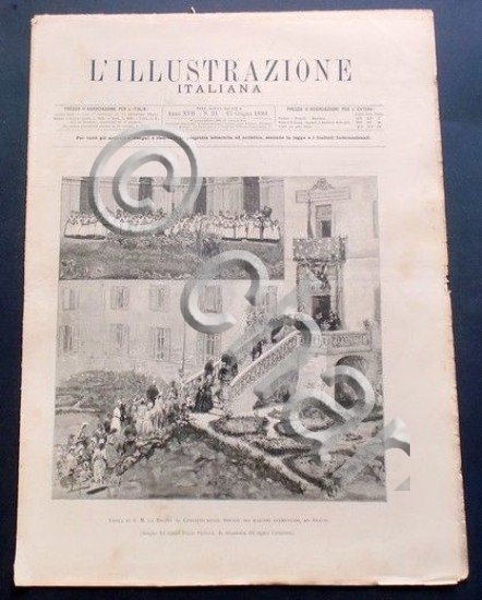 L'illustrazione Italiana - Visita di S. M. la Regina - …