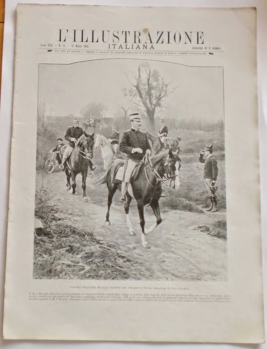 L'illustrazione Italiana - Vittorio Emanuele II Roma - N° 11 - Marzo 1903