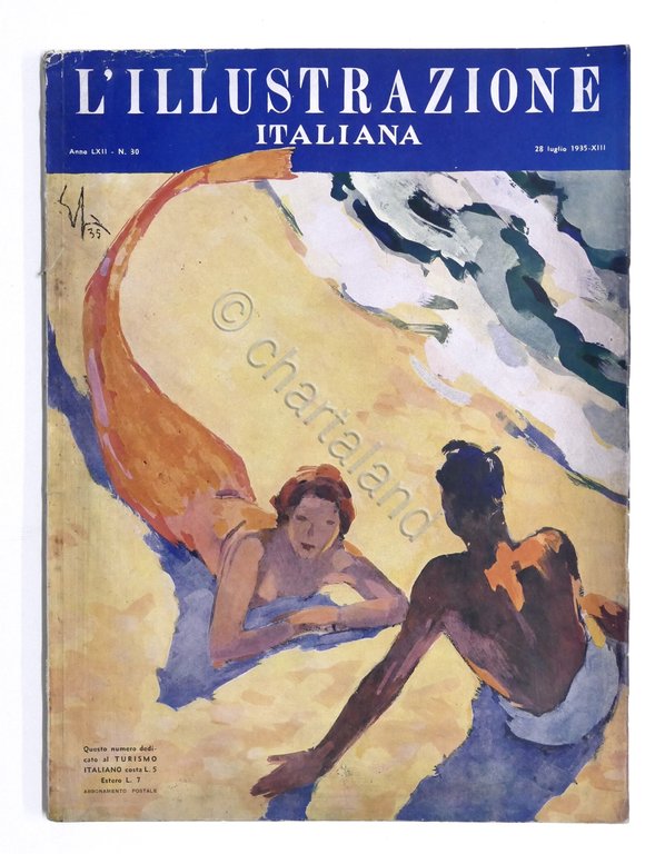 L'illustrazione Italiana N. 30 - Numero Speciale Turismo Italiano - 1935
