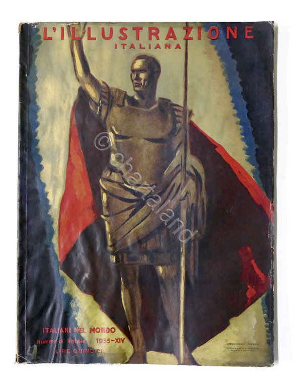L'illustrazione Italiana N. 51 - Numero di Natale - Italiani nel Mondo - 1935