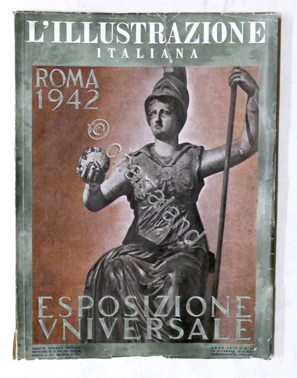L'illustrazione Italiana N. 51 Dicembre 1938 - Esposizione Universale Roma …
