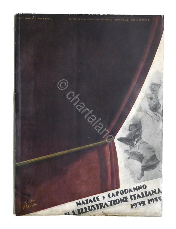 L'illustrazione Italiana Supplemento al N. 50 - 1932 - Copertina di Marussig