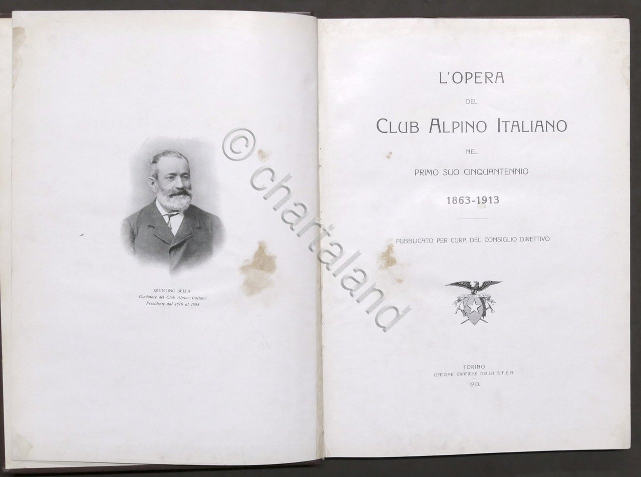 L'opera del Club Alpino Italiano nel primo suo cinquantennio 1863-1913