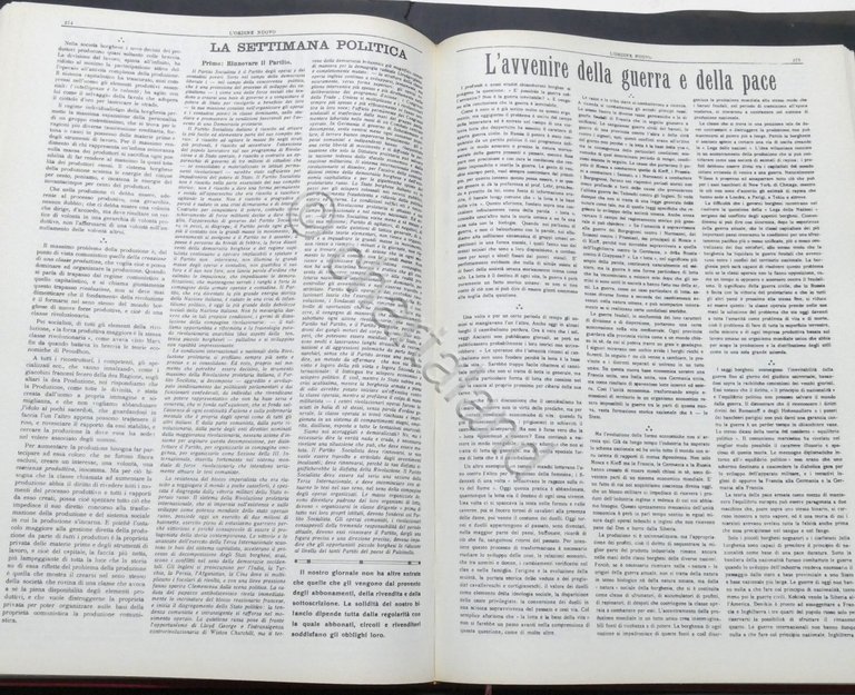 L'Ordine Nuovo rassegna di cultura socialista / operaia 1919-1925 Ristampa …