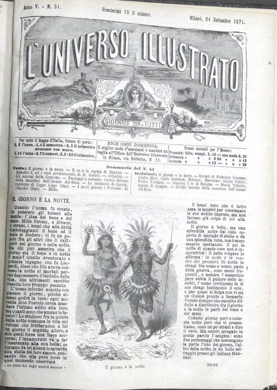 L'Universo Illustrato - Giornale per tutti - Annata 1870 / … | Immagine Gallery 8