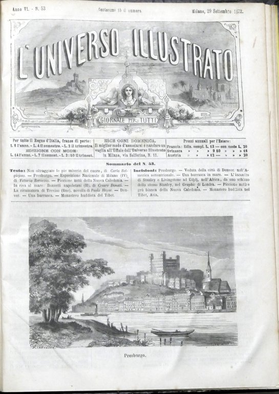 L'Universo Illustrato - Giornale per tutti - Annata 1871 / … | Immagine Gallery 7