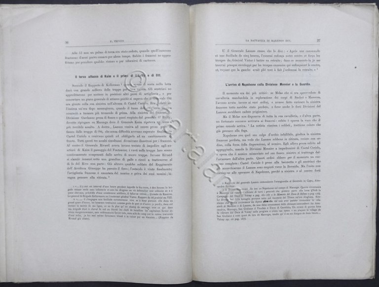 La battaglia di Novi / La Battaglia di Marengo e …