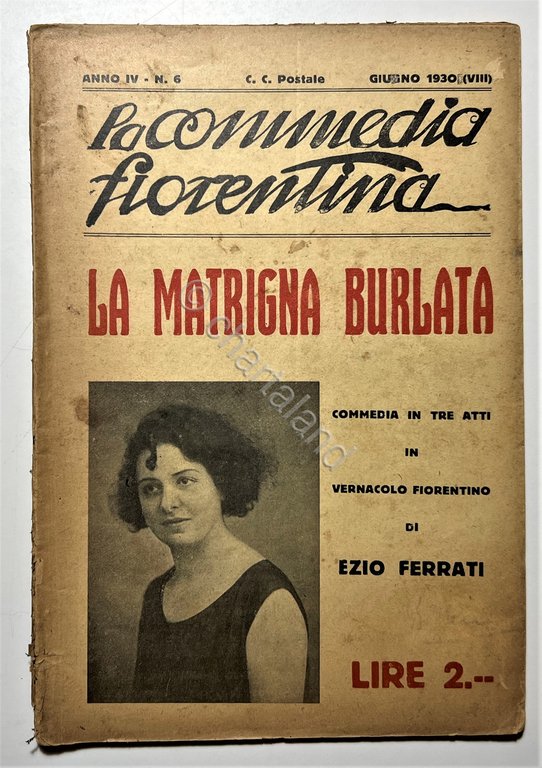La Commedia Fiorentina N. 6 - E. Ferrati - La …