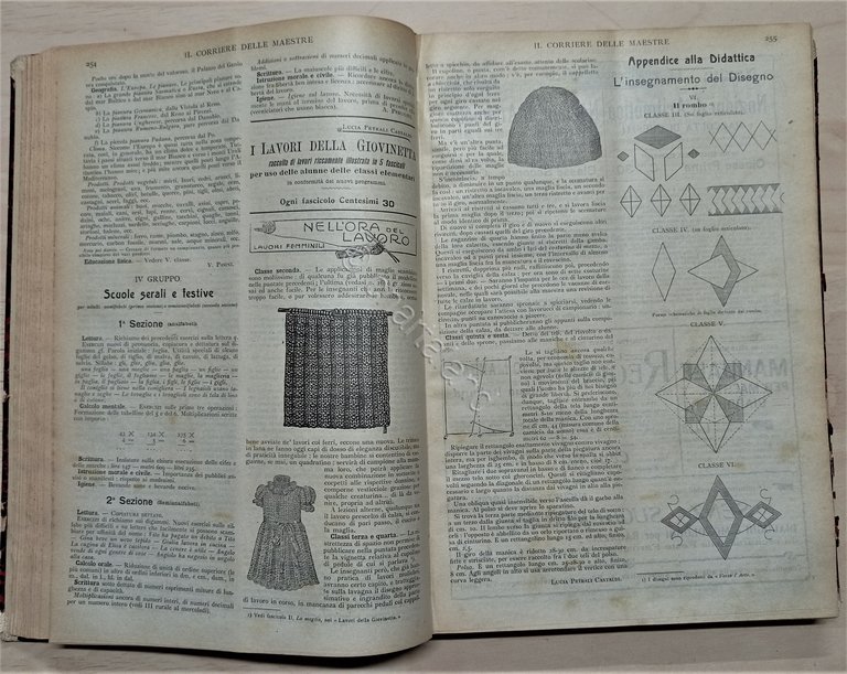 La didattica pratica del Corriere delle maestre Anno 1909/1910 - …