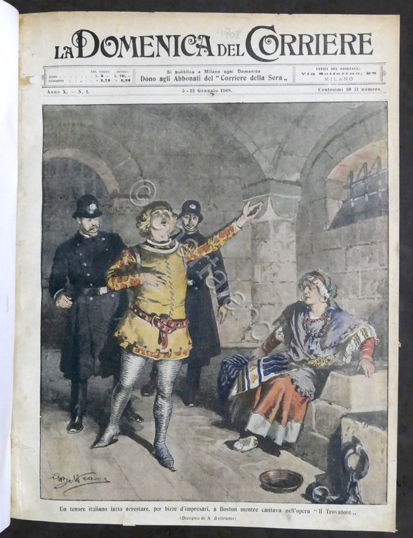 La Domenica del Corriere - Annata completa - 1908