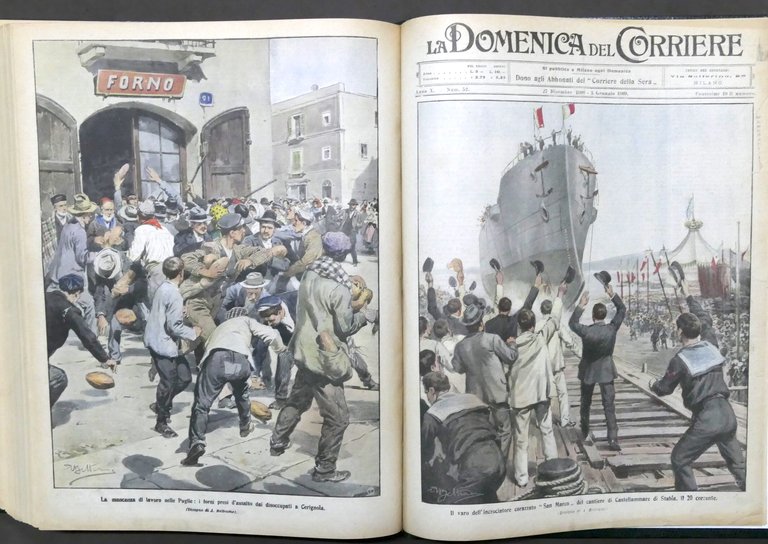 La Domenica del Corriere - Annata completa - 1908