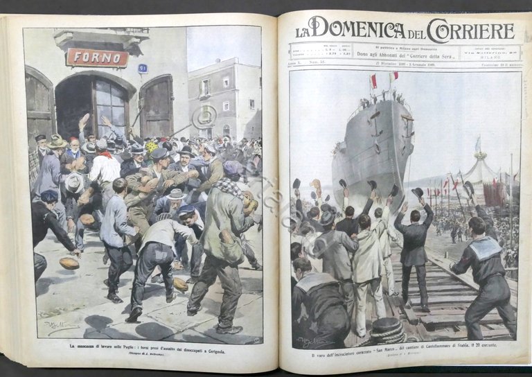 La Domenica del Corriere - Annata completa - 1908