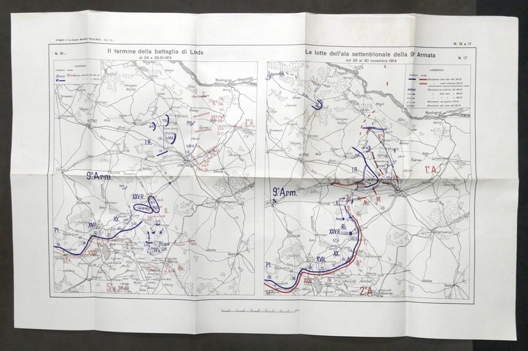 La Guerra Mondiale 1914-1918 Vol. VI + tavole - Campagna …