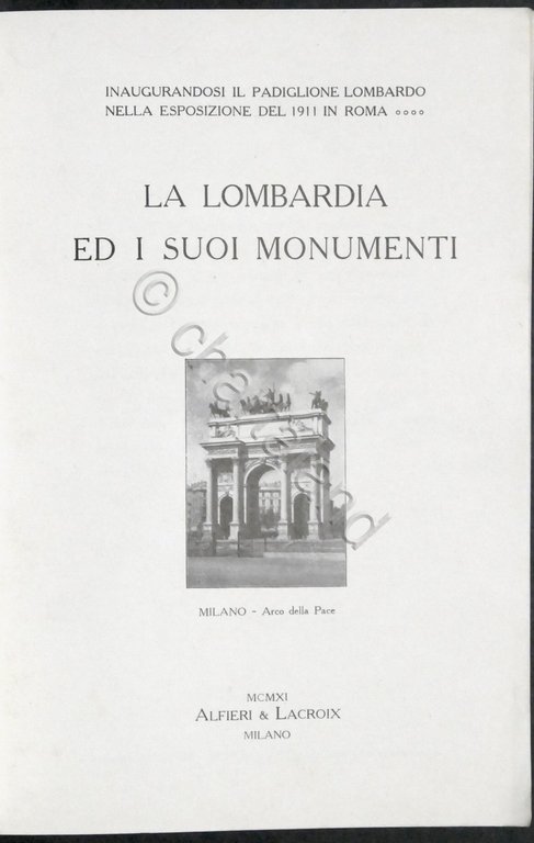 La Lombardia e i suoi monumenti - Il Padiglione Lombardo …