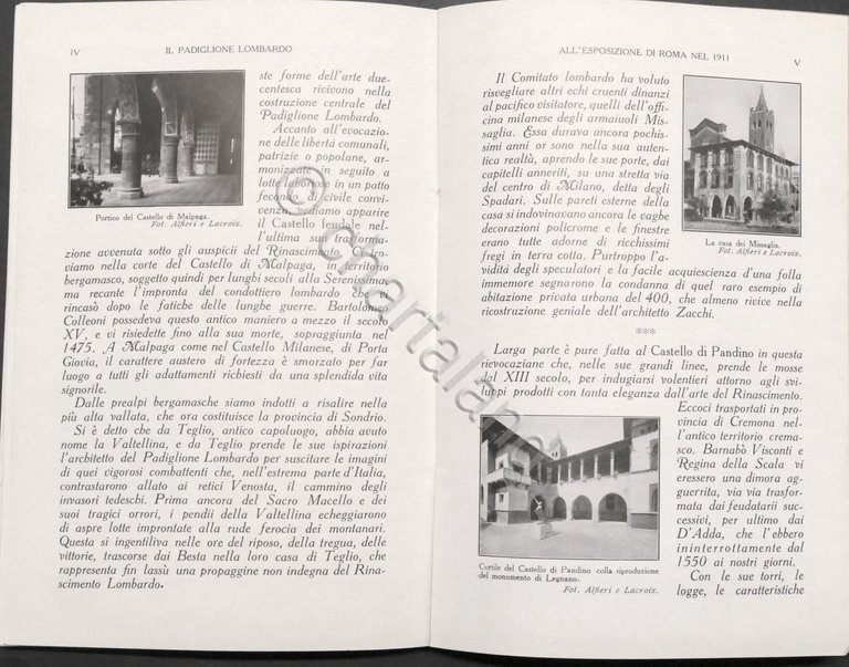 La Lombardia e i suoi monumenti - Il Padiglione Lombardo …