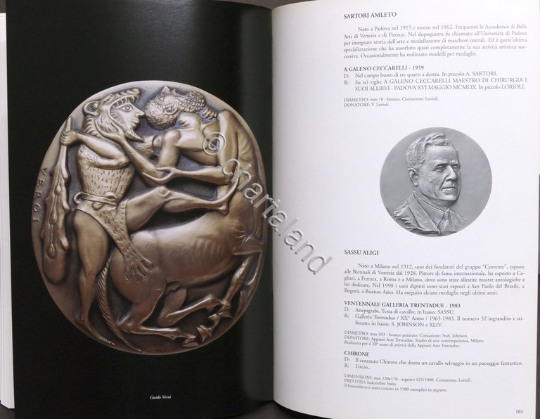 La medaglia contemporanea in Italia - Catalogo mostra Galleria Arte …