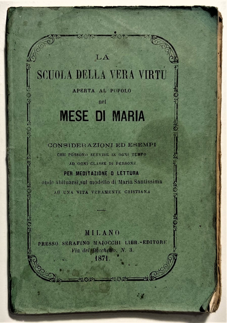 La Scuola della Vera Virtù aperta al Popolo nel Mese … | Immagine principale