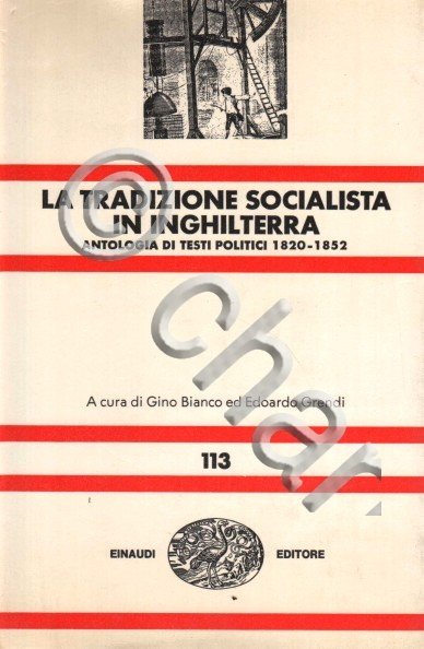 La tradizione socialista in Inghilterra Antologia testi politici - 1^ …