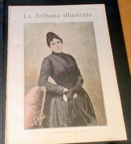 La Tribuna Illustrata - La Principessa Letizia - Anno I … | Immagine principale