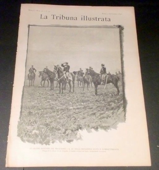 La Tribuna Illustrata - Le grandi manovre - Anno I … | Immagine principale