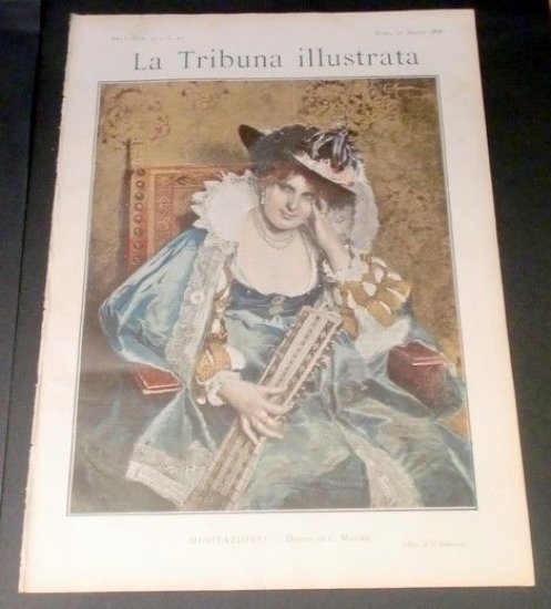 La Tribuna Illustrata - Meditazione! - Anno I - N° … | Immagine principale