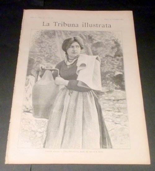La Tribuna Illustrata - Una Picciotta - Anno I - … | Immagine principale