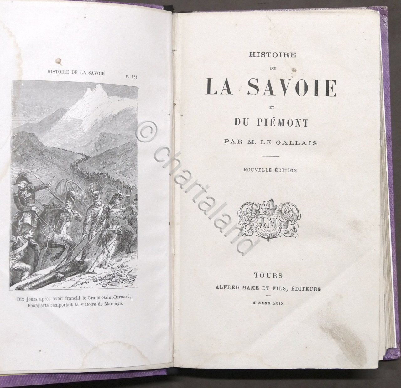 Le Gallais - Histoire de la Savoie et du Piemont …