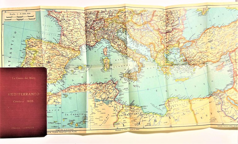 Le Guide del Mare - Mediterraneo: Località delle Crociere 1935