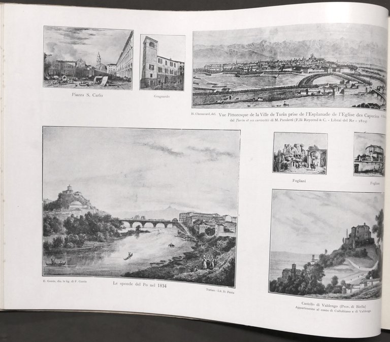 Le regioni d'Italia illustrate - Vecchio Piemonte - Album-ricordo - …