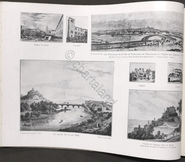 Le regioni d'Italia illustrate - Vecchio Piemonte - Album-ricordo - …