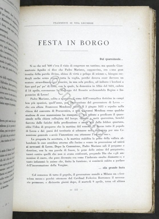 Lecco - Uberto Pozzoli - Frammenti di vita lecchese - …