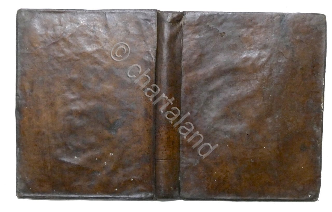 Legatura antica in piena pelle - Secolo XVII