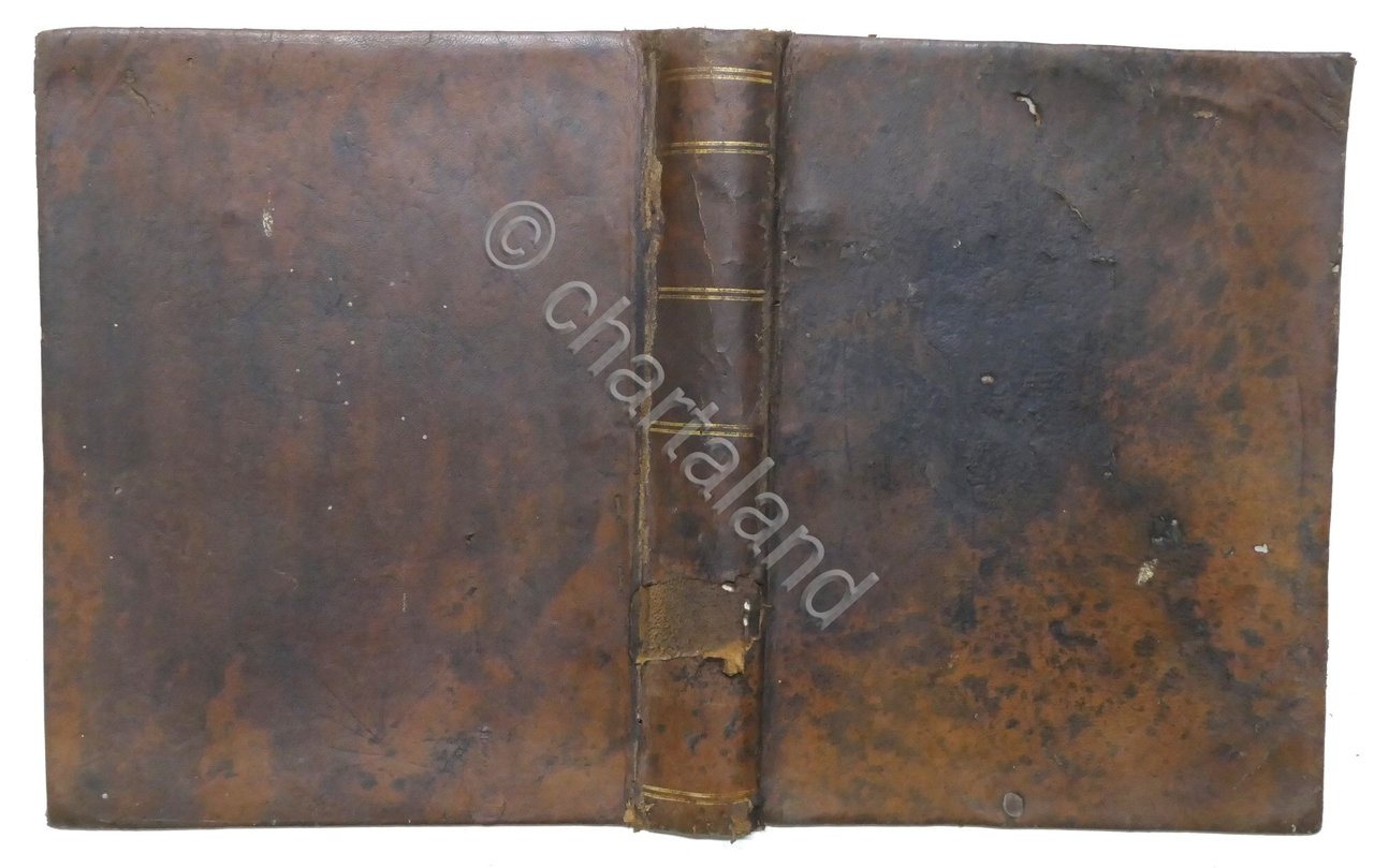 Legatura antica in piena pelle - Secolo XVIII