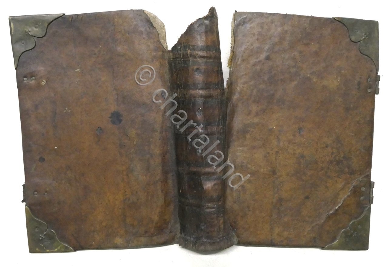 Legatura antica in piena pelle - XVII Secolo