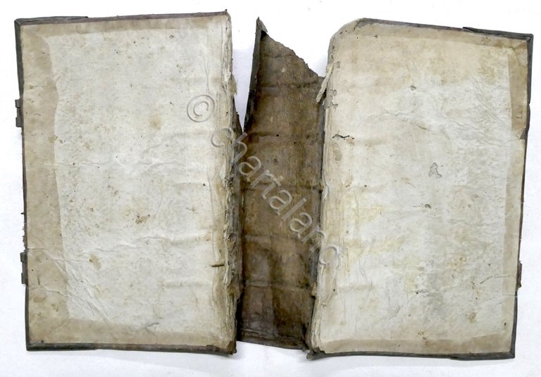 Legatura antica in piena pelle - XVII Secolo