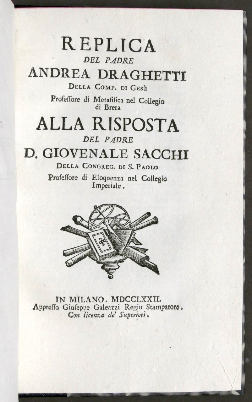 Legge continuità scala musica Replica padre A. Draghetti Comp. Gesù …