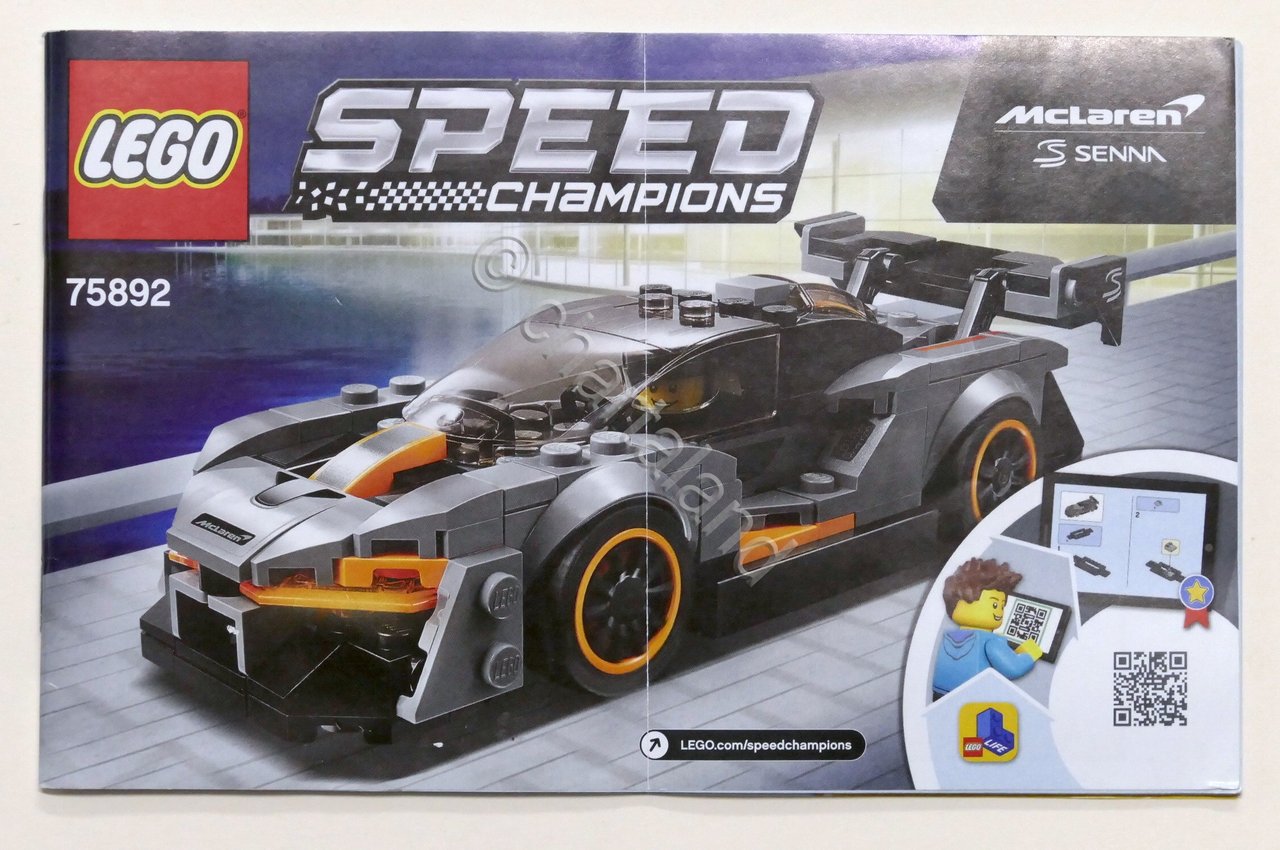 LEGO Speed Champions - Manuale Istruzioni 75892 - McLaren Senna | Immagine principale
