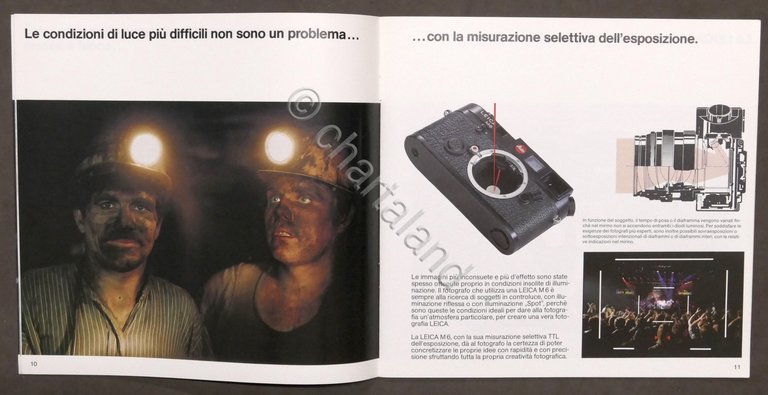 Leitz Wetzlar - Brochure Leica M6 - fotocamera a yelemetro …
