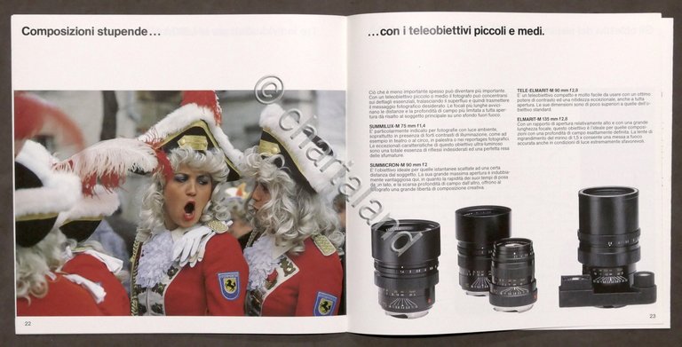 Leitz Wetzlar - Brochure Leica M6 - fotocamera a yelemetro …