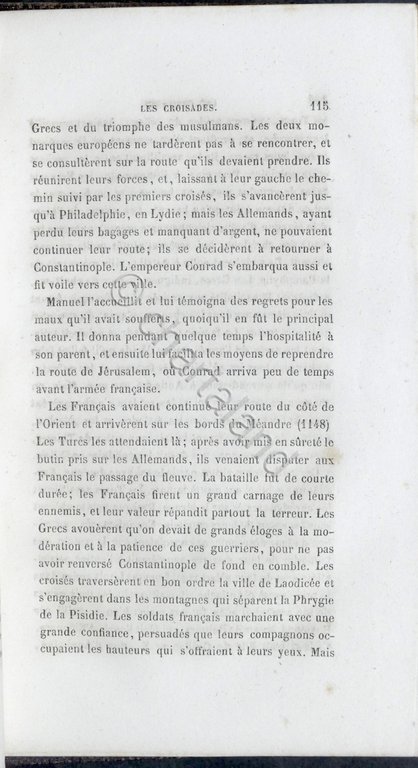 Les Croisades par E. Dubois - ed. 1866