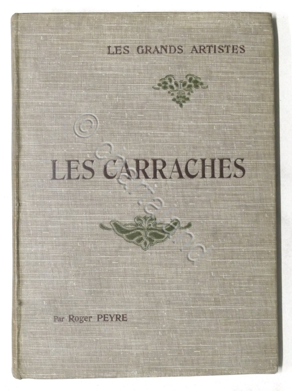 Les Grands Artistes - R. Peyre - Les Carraches: biographie … | Immagine principale