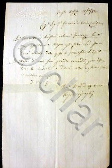 Lettera Autografo Libreria Angelo Airaghi 1920