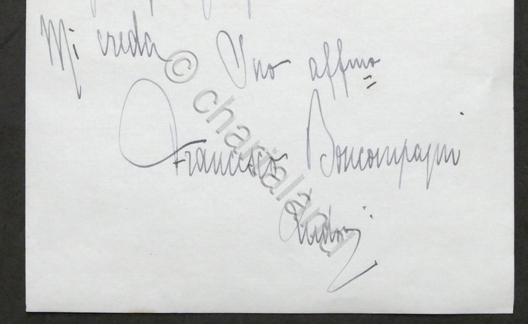 Lettera con autografo Francesco Boncompagni Ludovisi principe di Piombino 1936 | Immagine Gallery 4