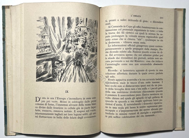 Letteratura - G. Milanesi - L'Ondata - ed. 1942 Mondadori