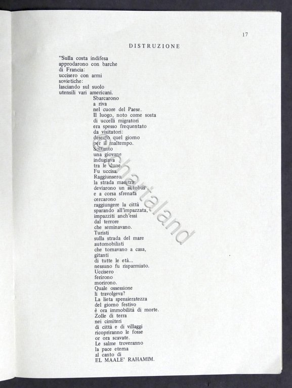 Letteratura - Gilda Levi Pitigliani - Poesie su Israele - …