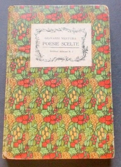 Letteratura - Storia Dialetto Milanese - Poesie Scelte - Giovanni …