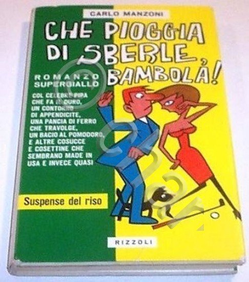Letteratura C. Manzoni Che pioggia di sberle bambola 63